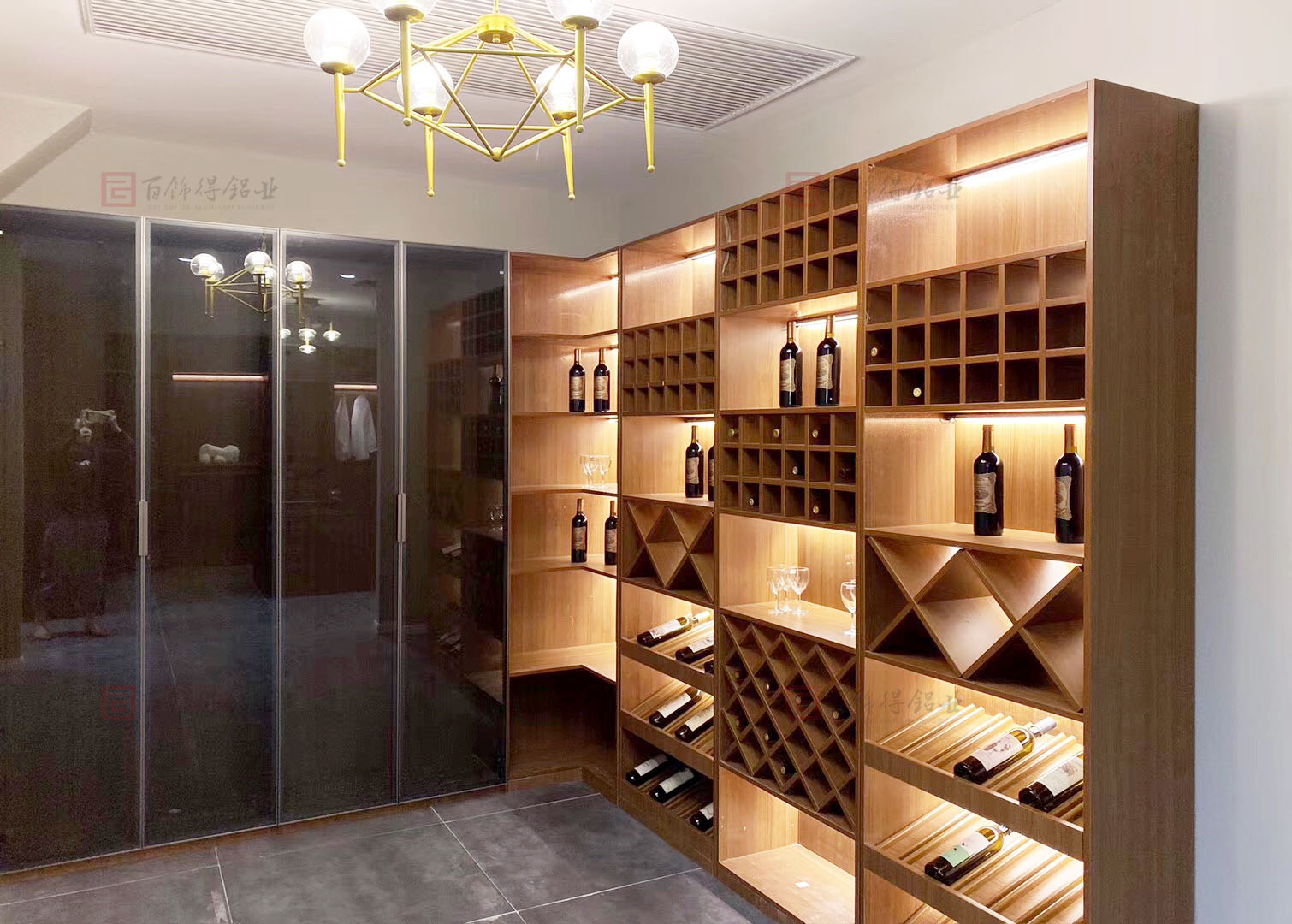 全铝酒柜