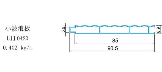 门板料3-小波浪板(图1)